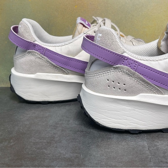 Nike Waffle Debut Women's Sail White/Lilac Retro Style Sneakers Sz 10 - Picture 16 of 16